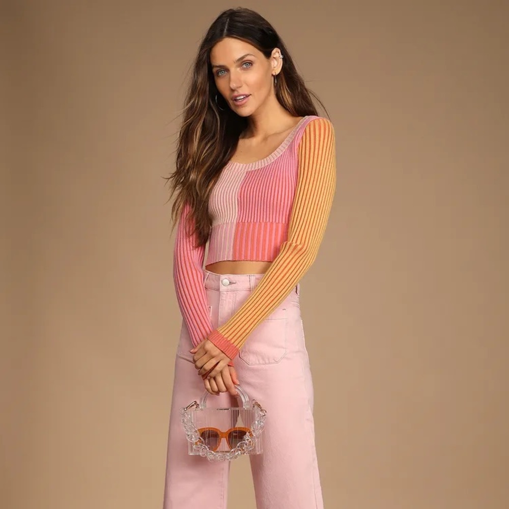 Lulus cropped sweater
